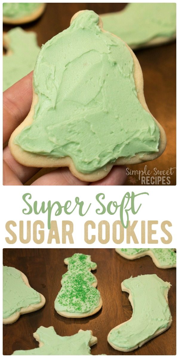Super Soft Sugar Cookies ~ Simple Sweet Recipes