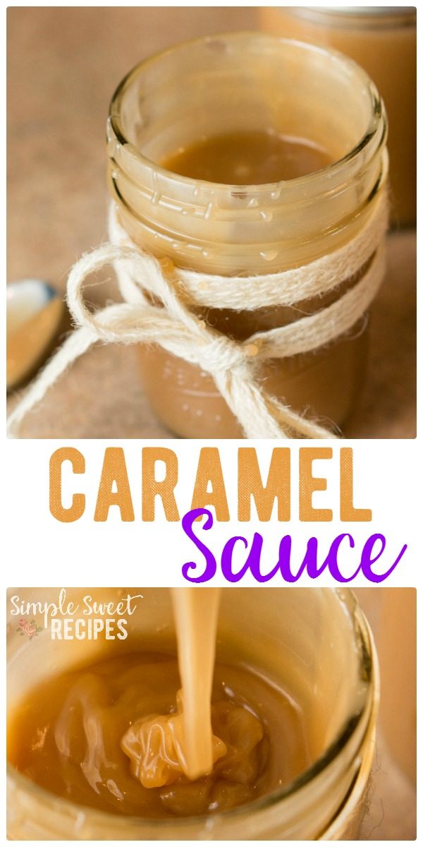 Decadent and sweet, this homemade caramel sauce is easy to make and finger-lickin' good. Use it to top your favorite recipes or serve it as a simple dip.