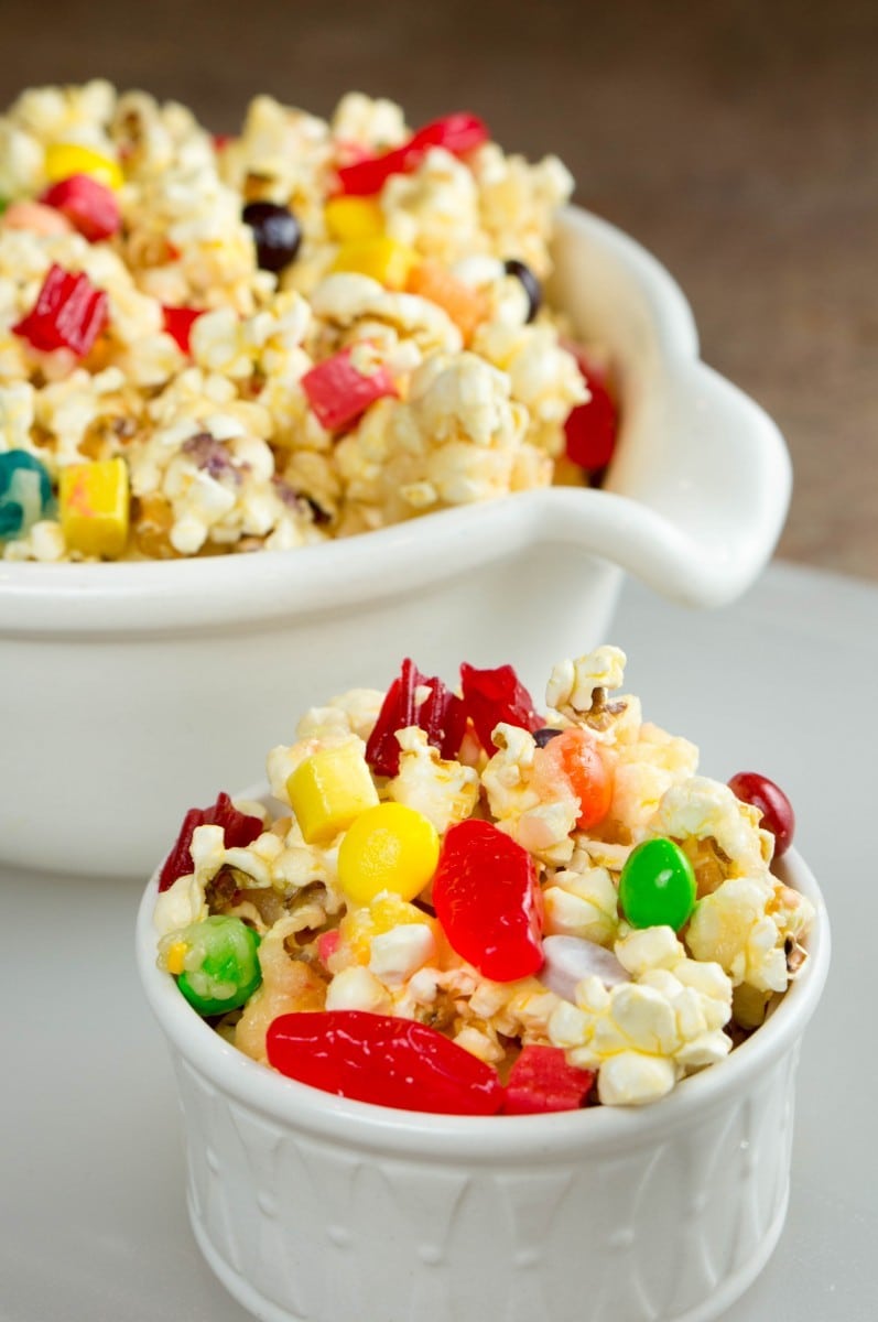 Glazed Candy Popcorn ~ Simple Sweet Recipes