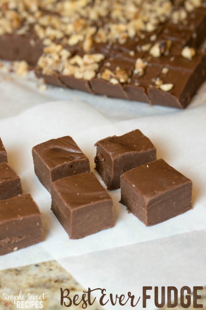 Decadent and sweet with a creamy texture. You'll never make another fudge recipe again once you try this best fudge recipe ever that takes only 5 minutes!