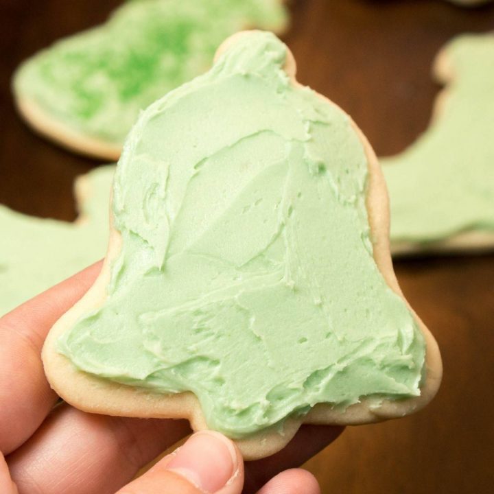 The softest sugar cookie recipe you'll ever find. These super soft sugar cookies are worth all the effort of mixing, rolling, cutting, baking, and frosting!