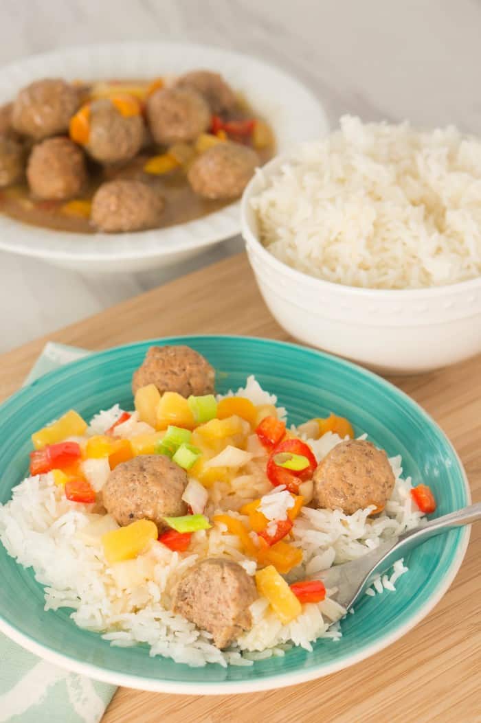 Easy Crockpot Hawaiian Meatballs Recipe ~ Simple Sweet Recipes