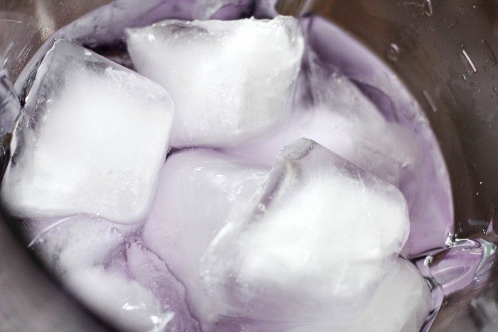 purple slushie ice