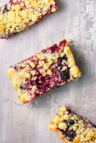 Mixed Berry Crumb Bars ~ Simple Sweet Recipes