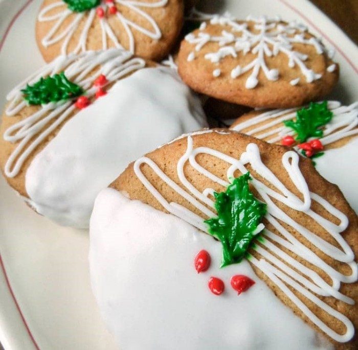 holiday ginger cookies