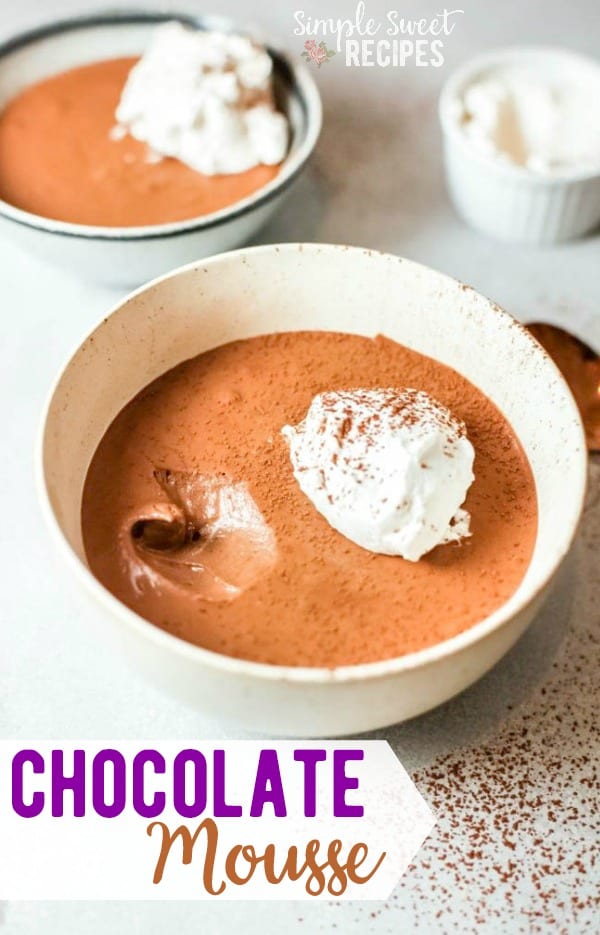 Quick and Easy Chocolate Mousse recipe that's indulgent and delicious! You'll need just 5-ingredients and a surprising use of Coffee to create this crave-worthy dessert!