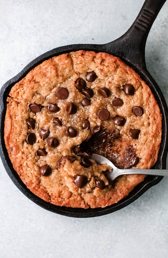 Mini Skillet Cookie Recipe - 0H4A2781 - Simple Sweet Recipes