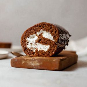 Homemade Chocolate Cake Swiss Rolls Recipe